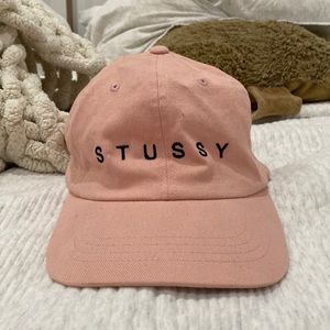 Stussy Blush Pink Baseball hat